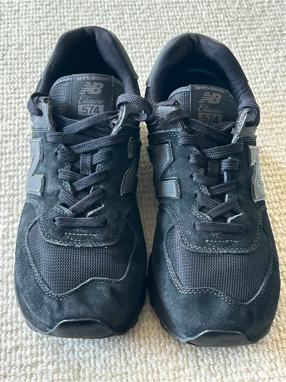 New Balance Men's 574 Classic Sneakers in Black